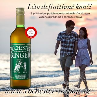 ☀️🍂 Léto končí, podzim začíná – a Rochester Ginger je připraven na oboje! Osvěží tě s ledem během teplého odpoledne a...