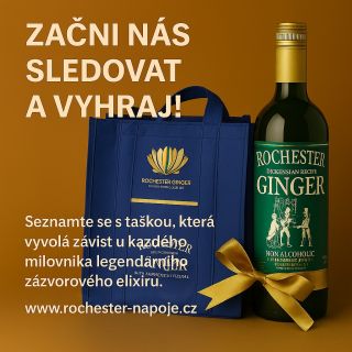 🎁 Začni nás sledovat a vyhraj! Sleduj FB stránku Rochester Ginger - Vaše cesta ke zdraví a napiš do komentáře, 👉 s kým by...